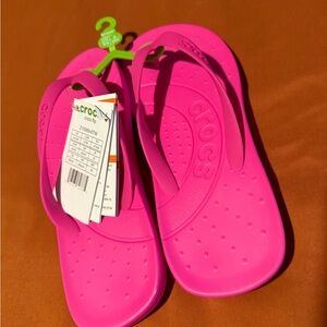 CROCS Vibrant Pink Sandals